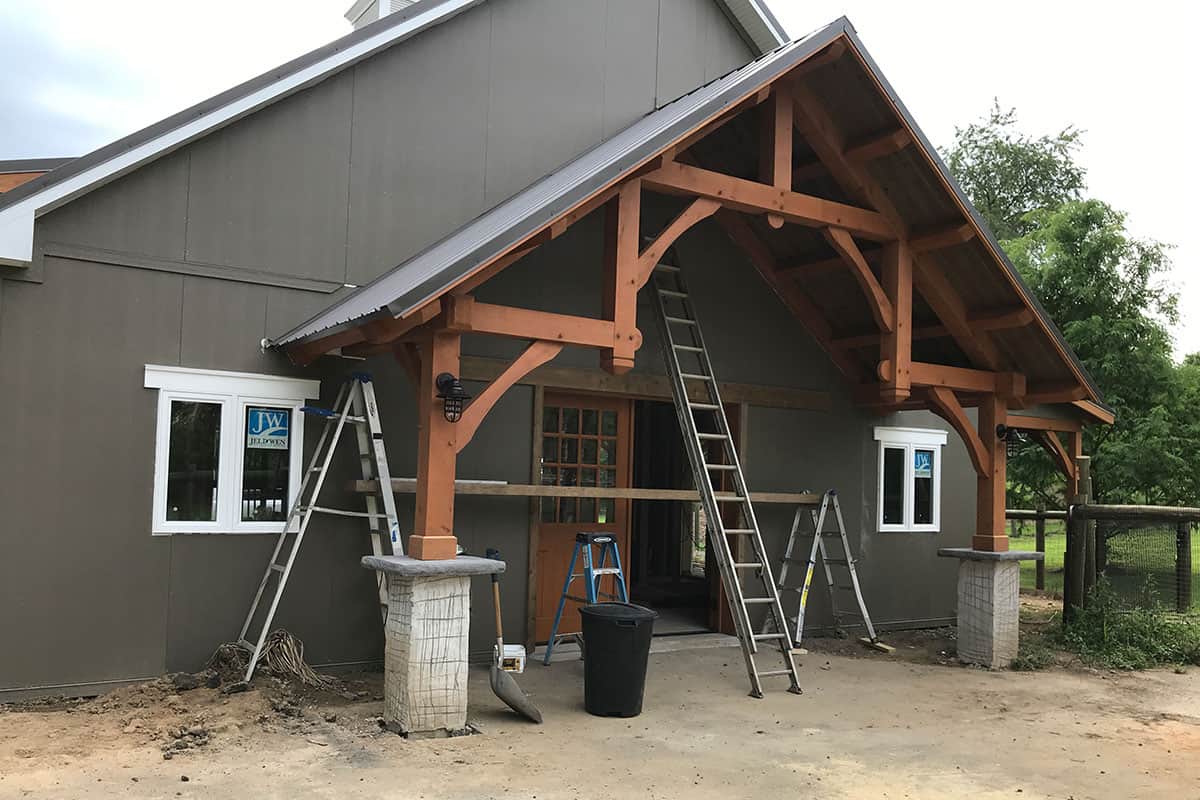 horse stalls mass timber