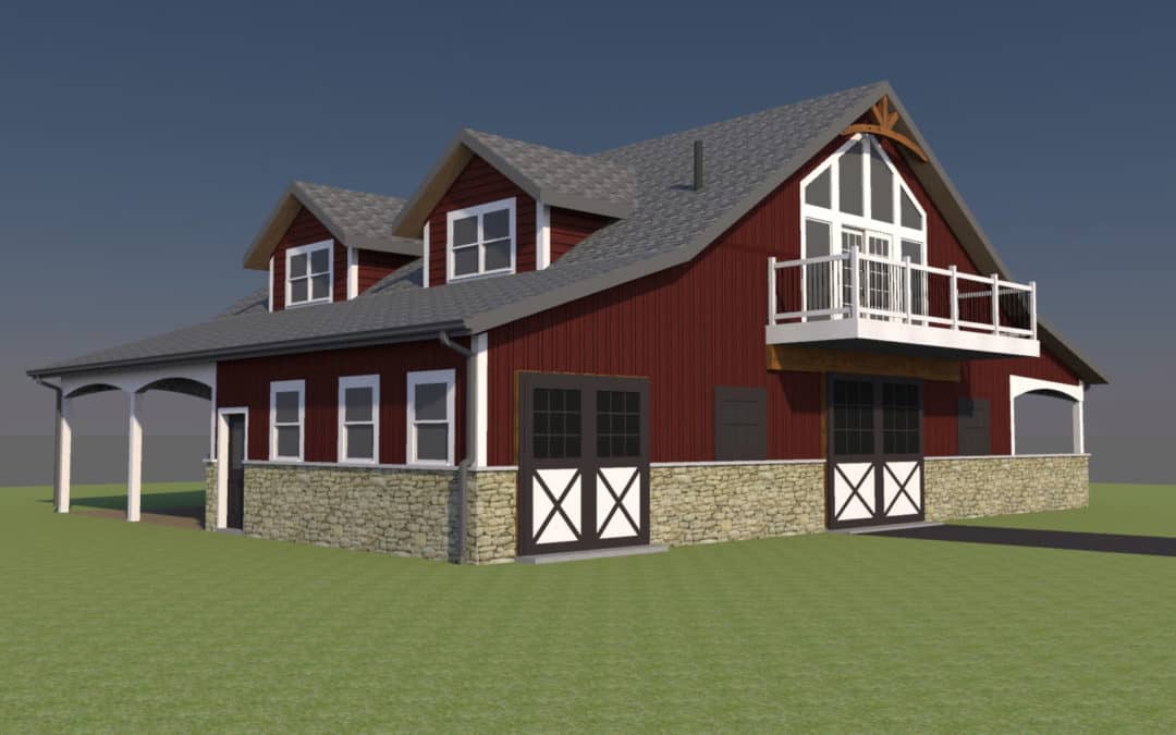 Barn Design Process: 3D Modeling Meets Old-World Quality