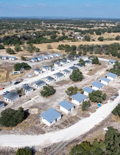tiny home village construction
