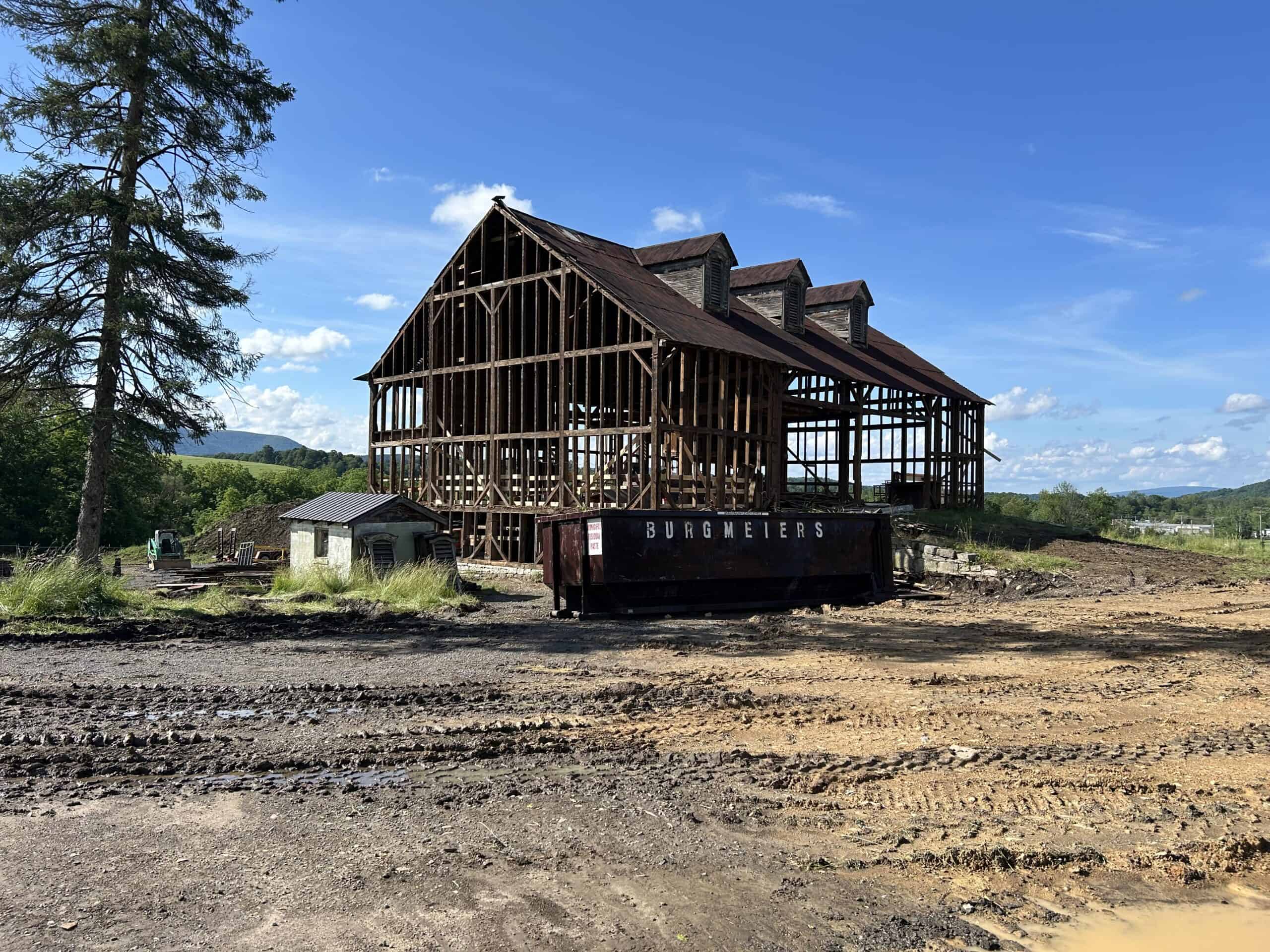 Barn Conversion barn framing