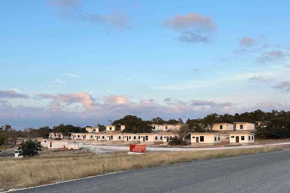 Affordable Quarry View residential construction project with new homes.